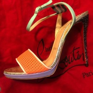 Authentic Christian Louboutin heels.
